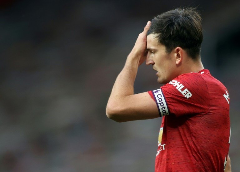 Harry Maguire has been backed by Man Utd boss Ole Gunnar Solskjaer. AFP
