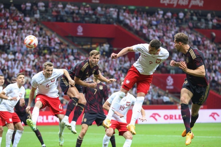 Poland beat Germany as pressure mounts on Flick