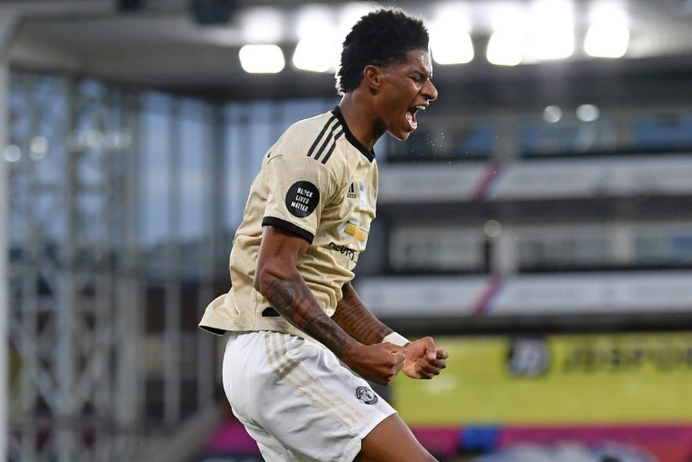 Manchester United won 2-0. AFP