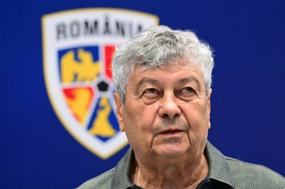 Lucescu takes charge of Romania 38 years after his previous tenure. AFP