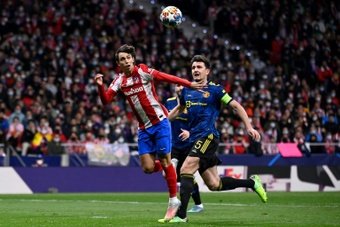 Joao Felix scored for Atletico Madrid in the draw against Man Utd. AFP