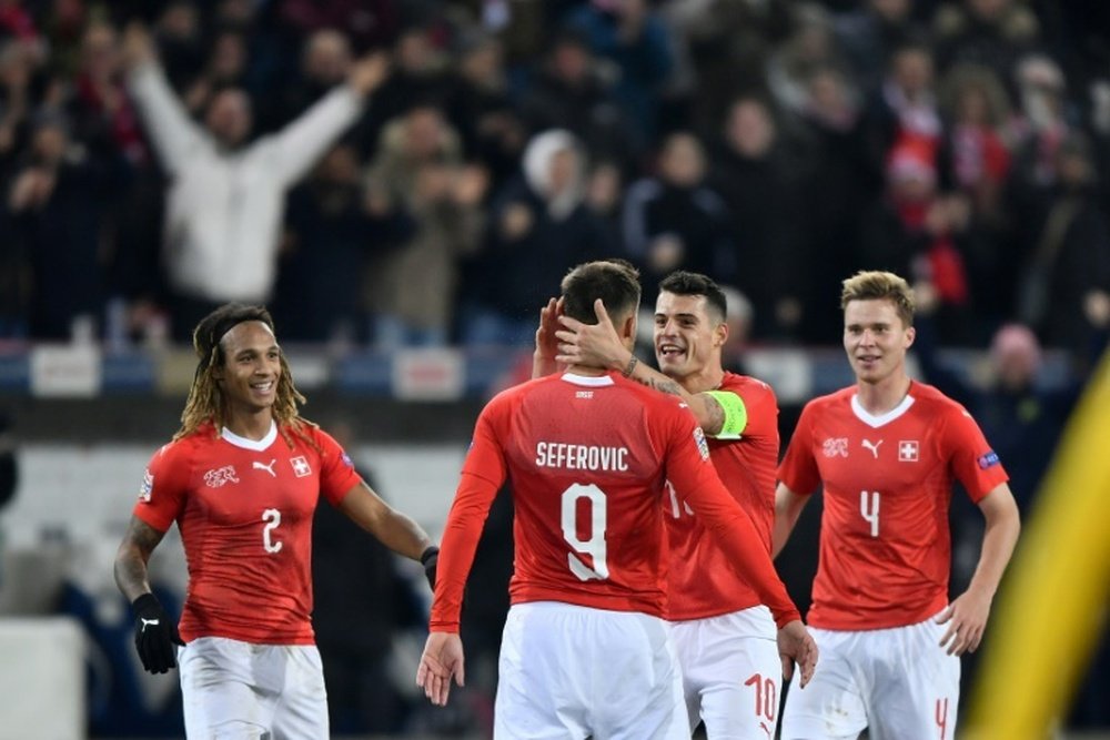 Switzerland shocked Belgium. AFP