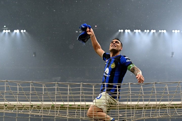 Inter Milan are riding high after winning their 20th league title. AFP