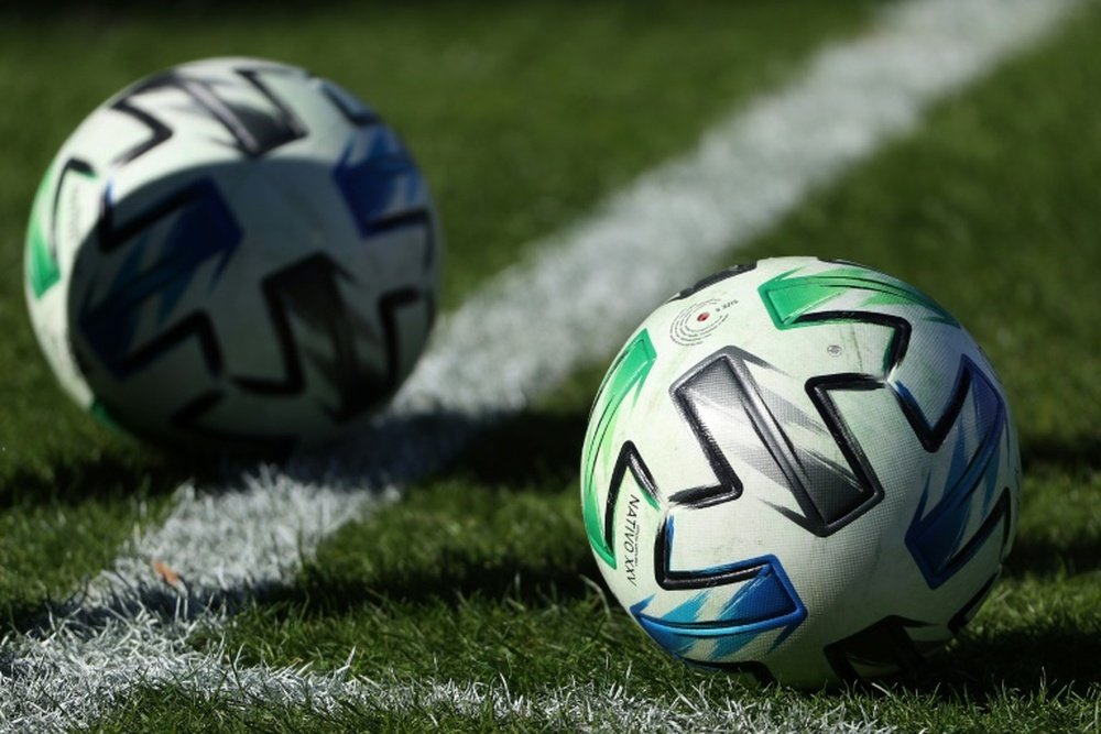 Manu Duah was taken with the first pick in the 2024 MLS SuperDraft. AFP