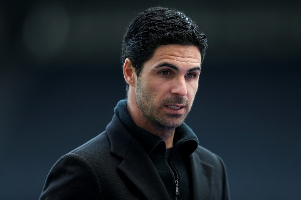 Arteta says he is right man for Arsenal despite Europa League pain. AFP