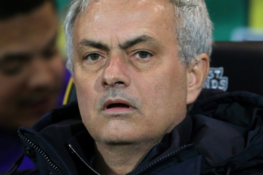 Tottenham's defence leaves Mourinho sympathising with his forwards. AFP