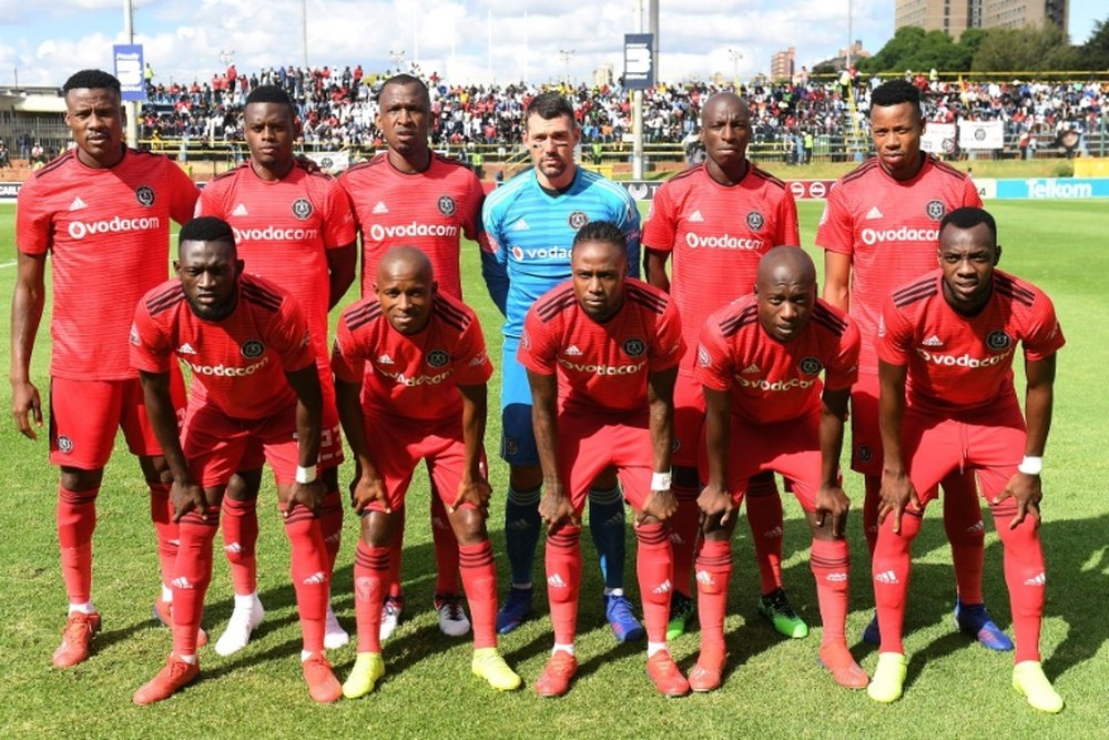 Orlando Pirates suffered a shock defeat to Stellenbosch. AFP