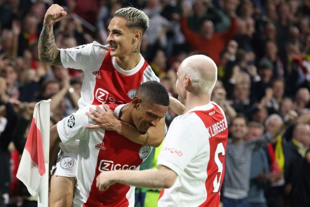 Ajax were far too good for PSV on Sunday. AFP