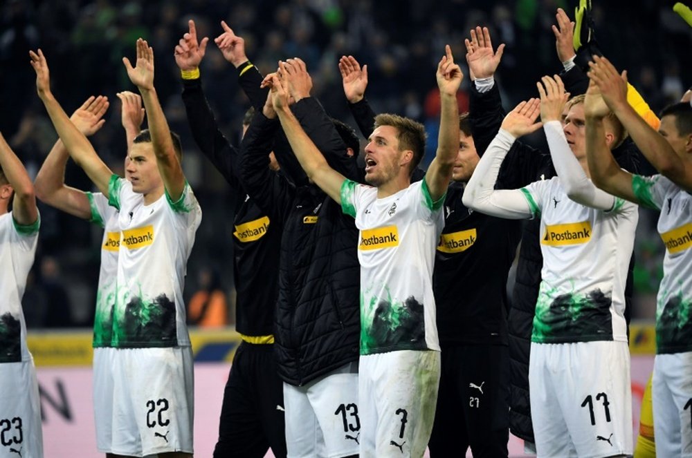M'gladbach regain Bundesliga lead after 'deserved' Eintracht win. AFP