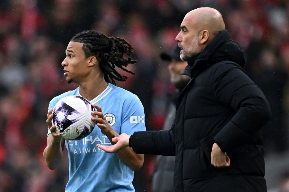 City defender Ake believes the advantage is with his team. AFP