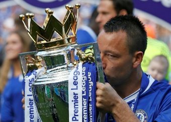 Terry won multiple Premier League titles with Chelsea.AFP