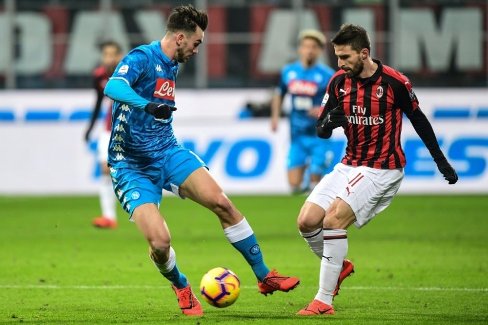 Napoli draw blank in Milan amid heightened security