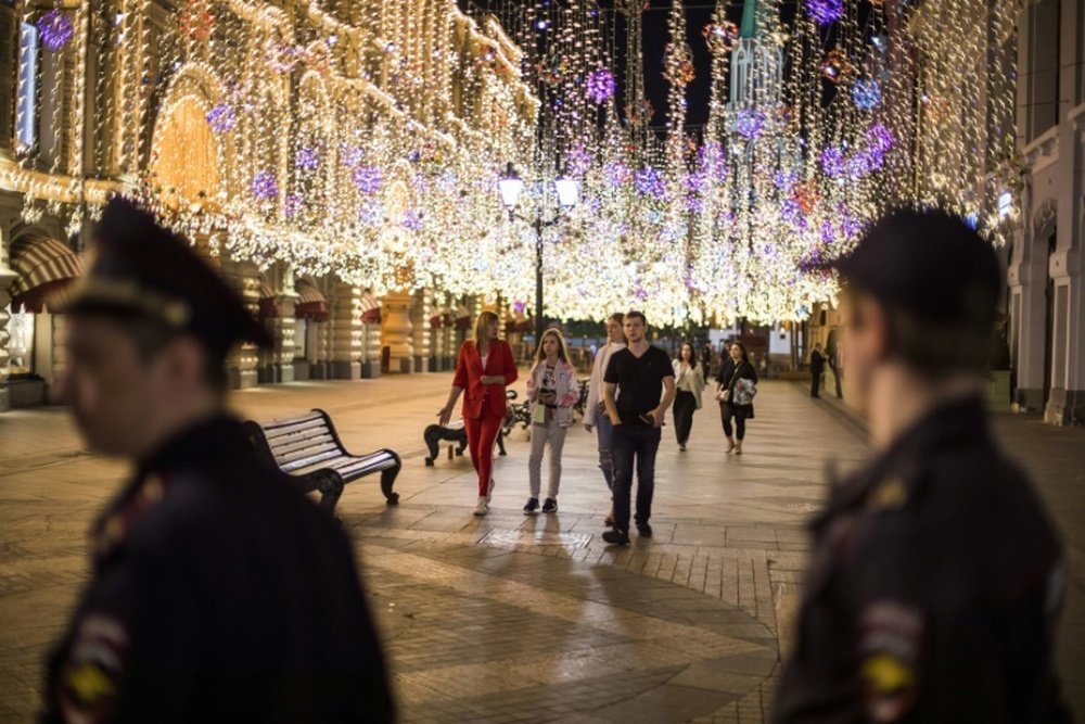 Russia has transformed for a month. AFP
