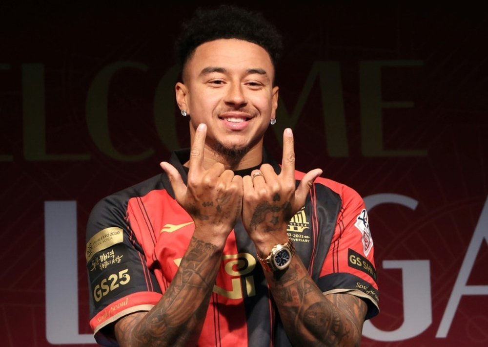 Jesse Lingard said joining Seoul was a new challenge. AFP