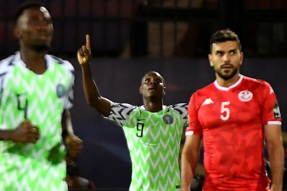 Odion Ighalo retires from Nigeria's national team. AFP