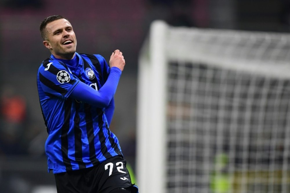 Ilicic just 'shooting at goal' for wonder strike. AFP