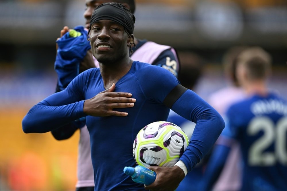 Madueke is among four uncapped England players in Lee Carsleys first squad. AFP