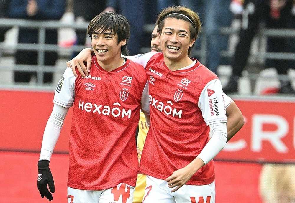 Ito's fine strike in the 79th minute gave Reims a win over Metz. AFP