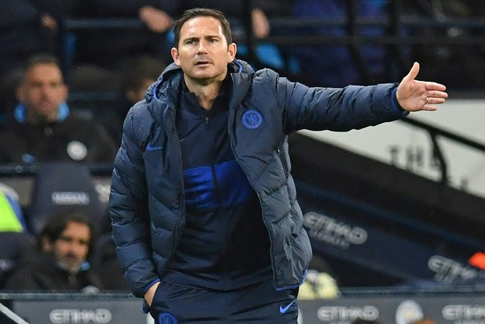 Lampard believes defeats like the one at Man City will help his players in the long run. AFP
