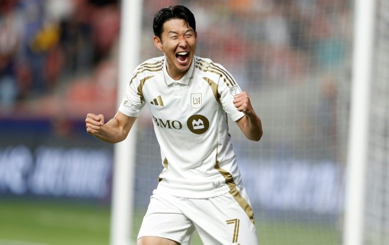 Son scored his first Major League Soccer hat-trick. AFP
