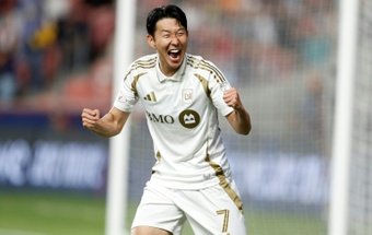 Son scored his first Major League Soccer hat-trick. AFP