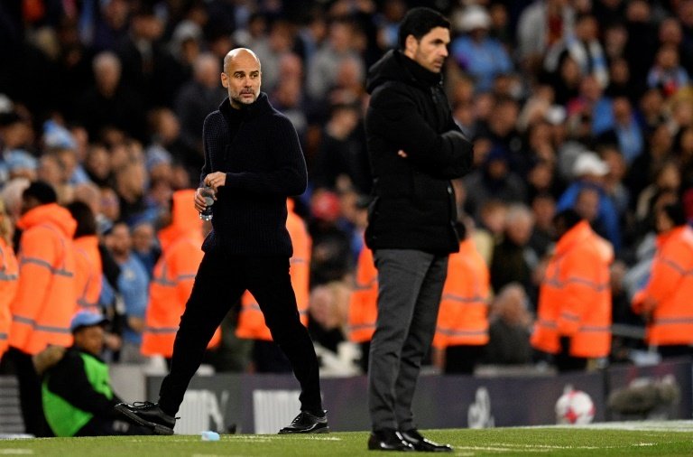 No Guardiola rift despite Man City rivalry, says Arsenal coach Arteta