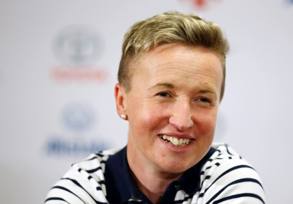 Bev Priestman wants Canada women's team's pay dispute to be resolved quickly. AFP