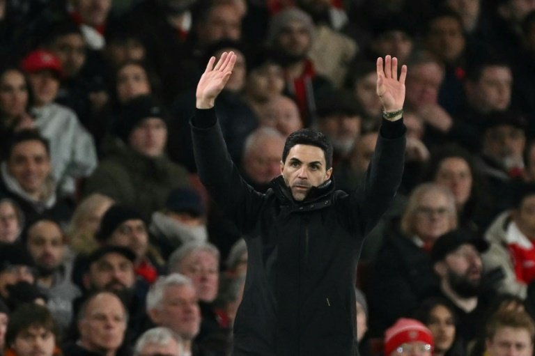 Arteta insisted he had no complaints about Arsenal's recruitment process. AFP