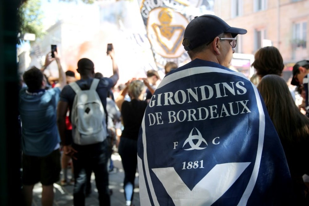 Bordeaux have managed to survive demotion by the skin of their teeth. AFP
