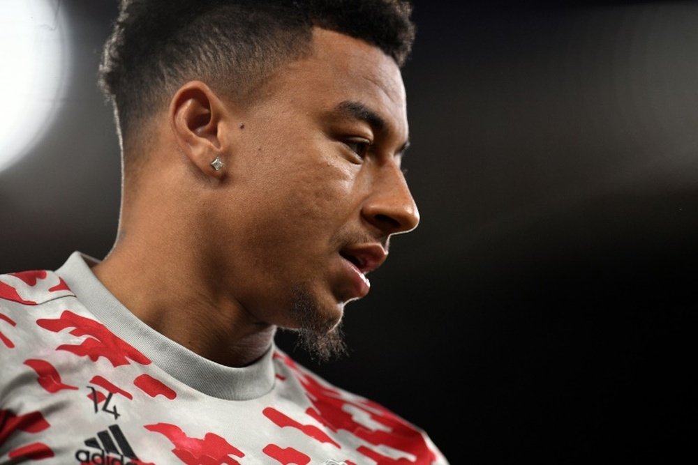 Lingard denies asking for time off at Man Utd after move fell through. AFP