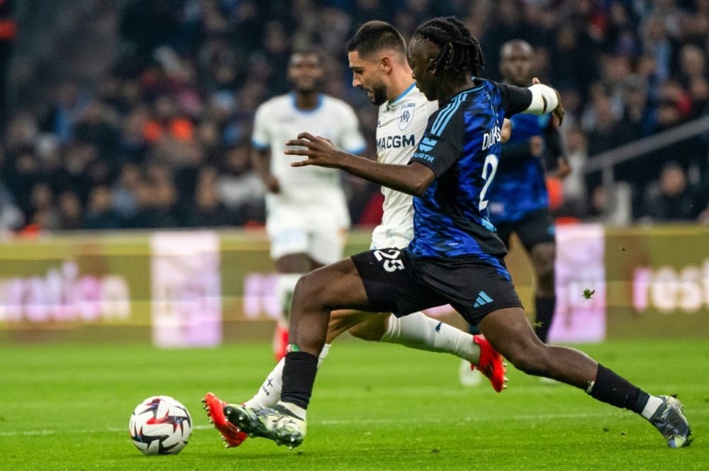 Marseille lost further ground in the title race to champions PSG. AFP