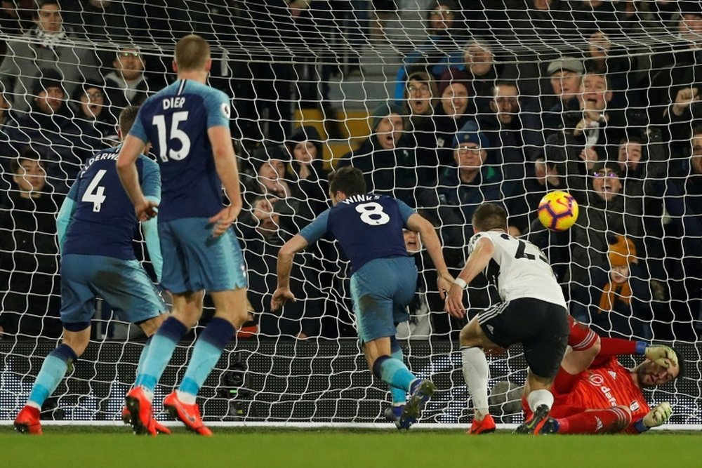 Harry Winks was the saviour for Tottenham at Craven Cottage. GOAL
