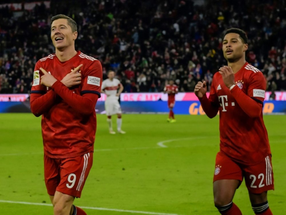 Lewandowski made up for missing a penalty, to fire Bayern to victory. GOAL