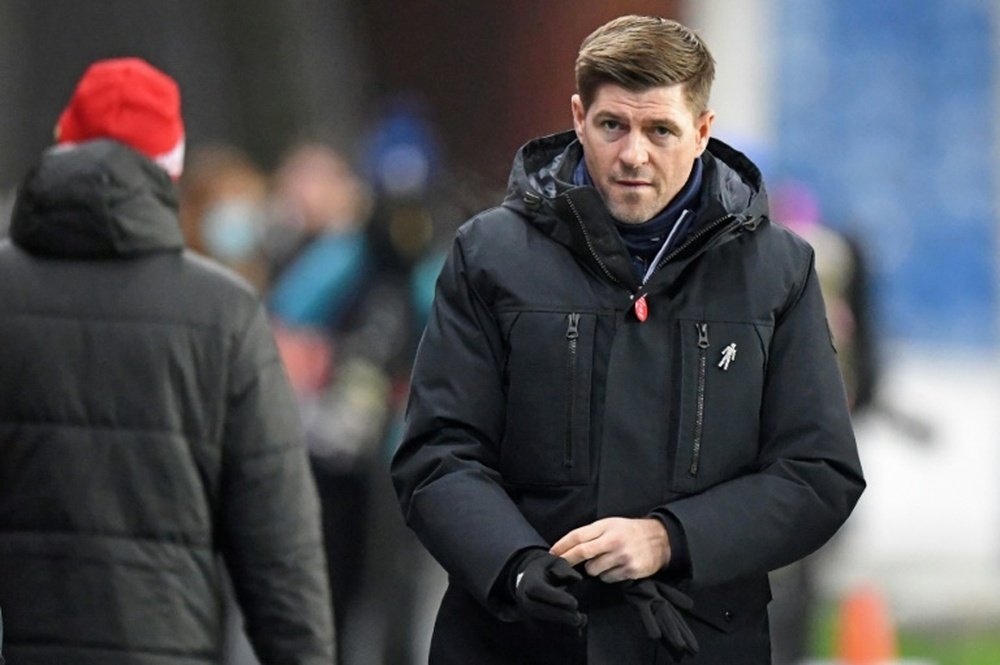 Gerrard earns 100th win as Rangers march towards Scottish title. AFP