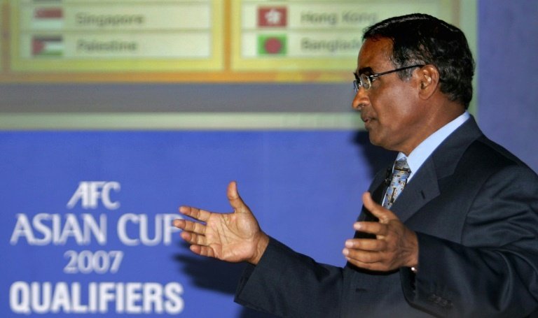 Tributes pour in for Asian football chief Velappan