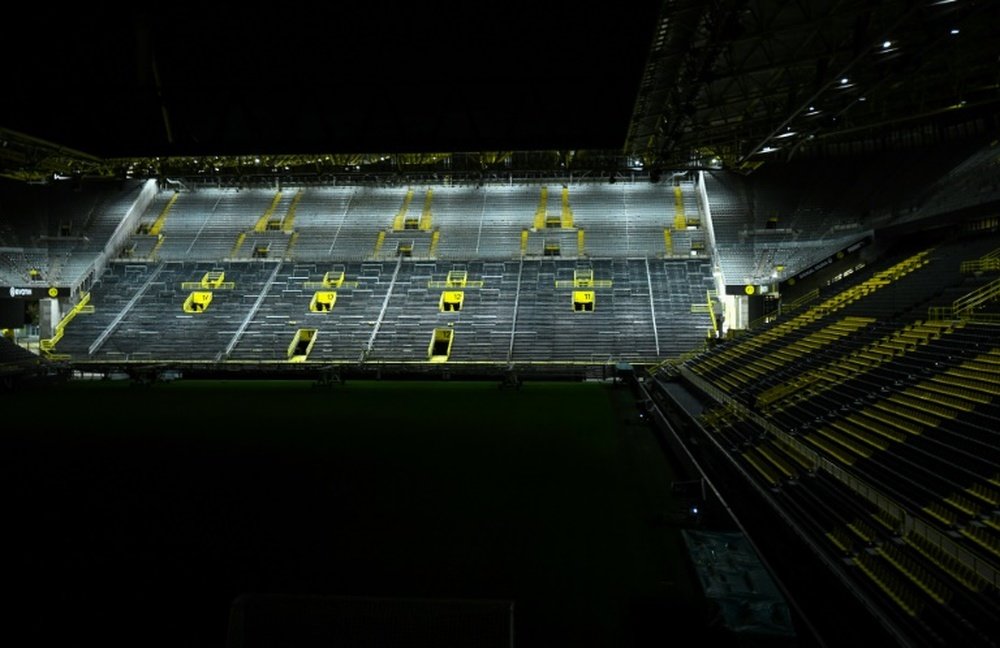 Dortmund stadium to be used as medical centre in virus crisis. AFP