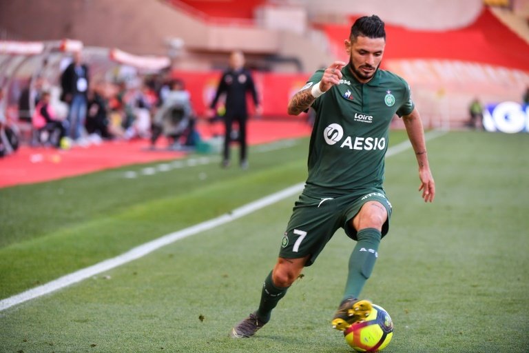 Remy Cabella is leaving Saint-Etienne to join Russian side Krasnodar. AFP