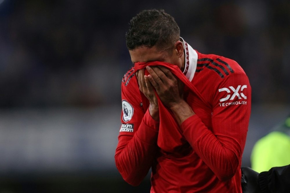 A congested calendar could lead to injuries such as that of Raphael Varane. AFP