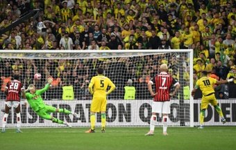 Ludovic Blas scored the only goal in the French Cup final as Nantes beat Nice. AFP