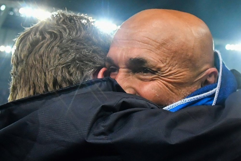 Napoli seal Scudetto with Maradona's help, says Spalletti. AFP