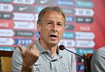 Under-pressure South Korea coach Jurgen Klinsmann has hit back at criticism levelled at him and his goalkeeper son for wanting the shirt of an opposition player, calling the flak 