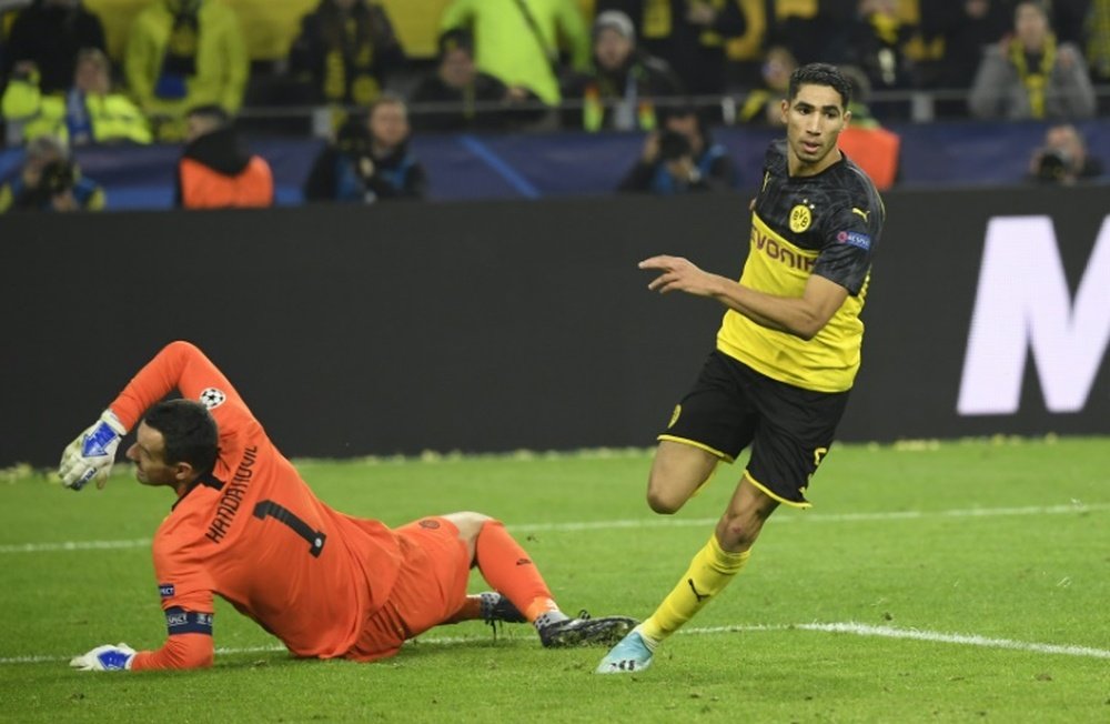 Achraf Hakimi: Dortmund's goal-scoring 'weapon' for under-fire Favre