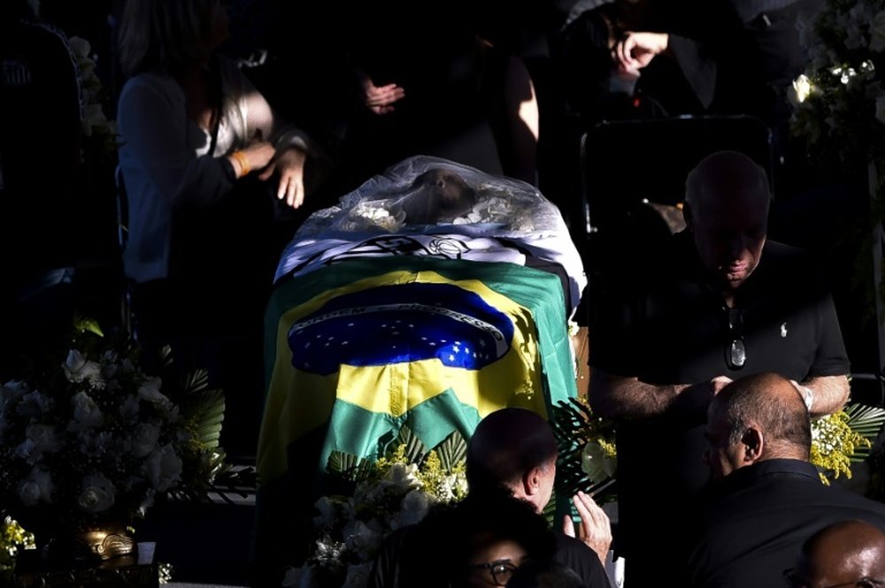 Brazil says final farewell to 'King' Pele. AFP