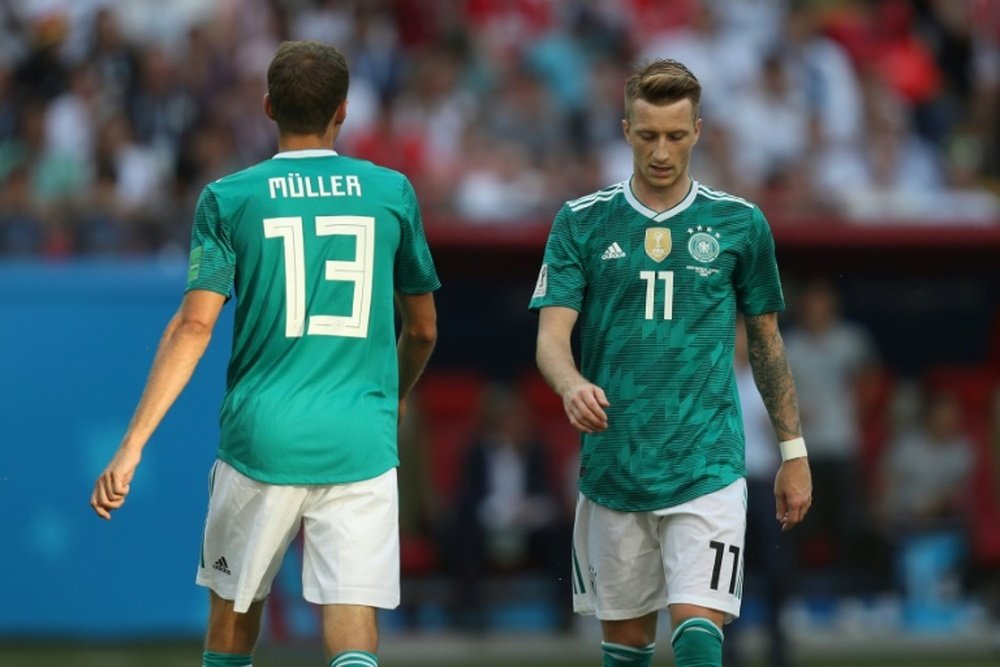 Reus has a history of injury problems with Die Mannschaft. AFP
