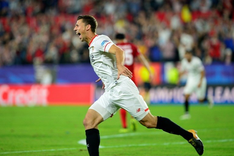 Sevilla move into second with win over Spartak