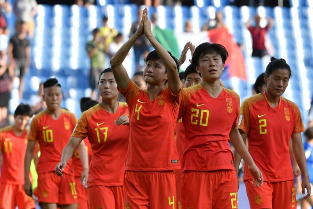 China women's football team quarantined in Australia over virus. AFP