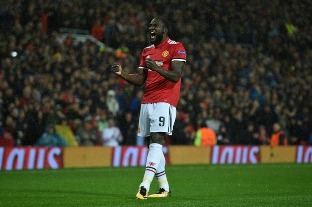 The time is right for Lukaku, says Mourinho. AFP