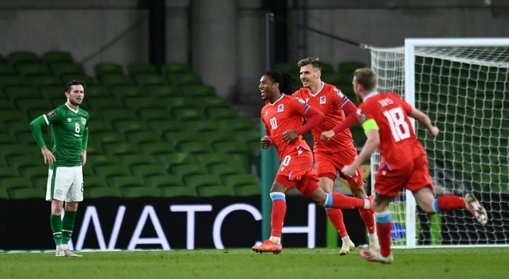Rodrigues strikes for Luxembourg in shock win at Ireland