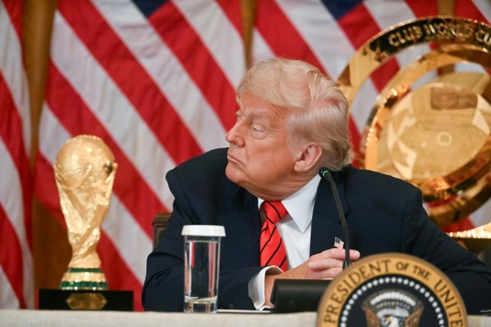 Trump has taken a combative stance to co-hosts Mexico and Canada. AFP