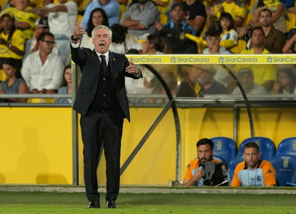 Ancelotti admits his team must quickly improve after a slow start in La Liga. AFP